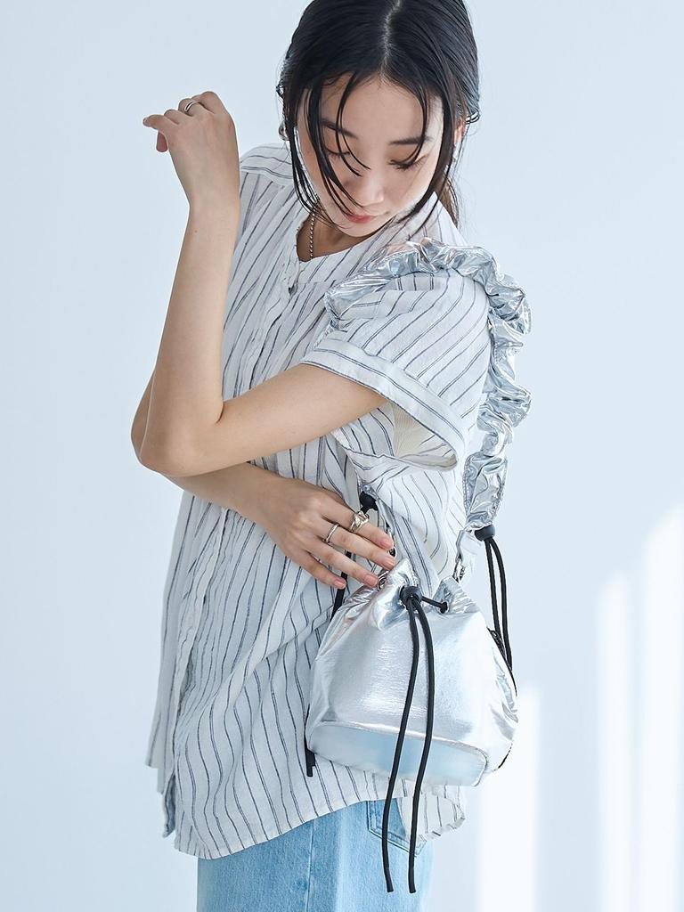 Cohen Schultertasche mit Kordelzug und Griff 76816070327 0900 SCHWARZ(09) KOSTENLOS