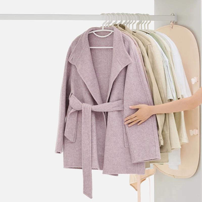 1pc Clothing Storage Board Dustproof Cover for down Jaet Fabric Wardrobe Storage Bag Household Dustproof Tools