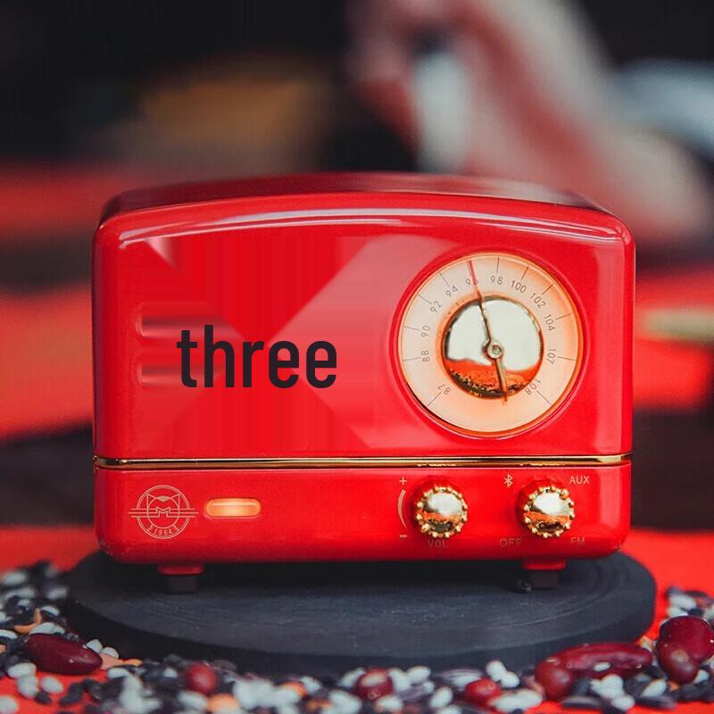 Mao Wang Little Prince OTR Retro Portable Bluetooth Speaker CN plug (adapter included) (CN version)