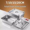 Yingtang Titanium Food Grade Square Storage Basin with Lid and Handles