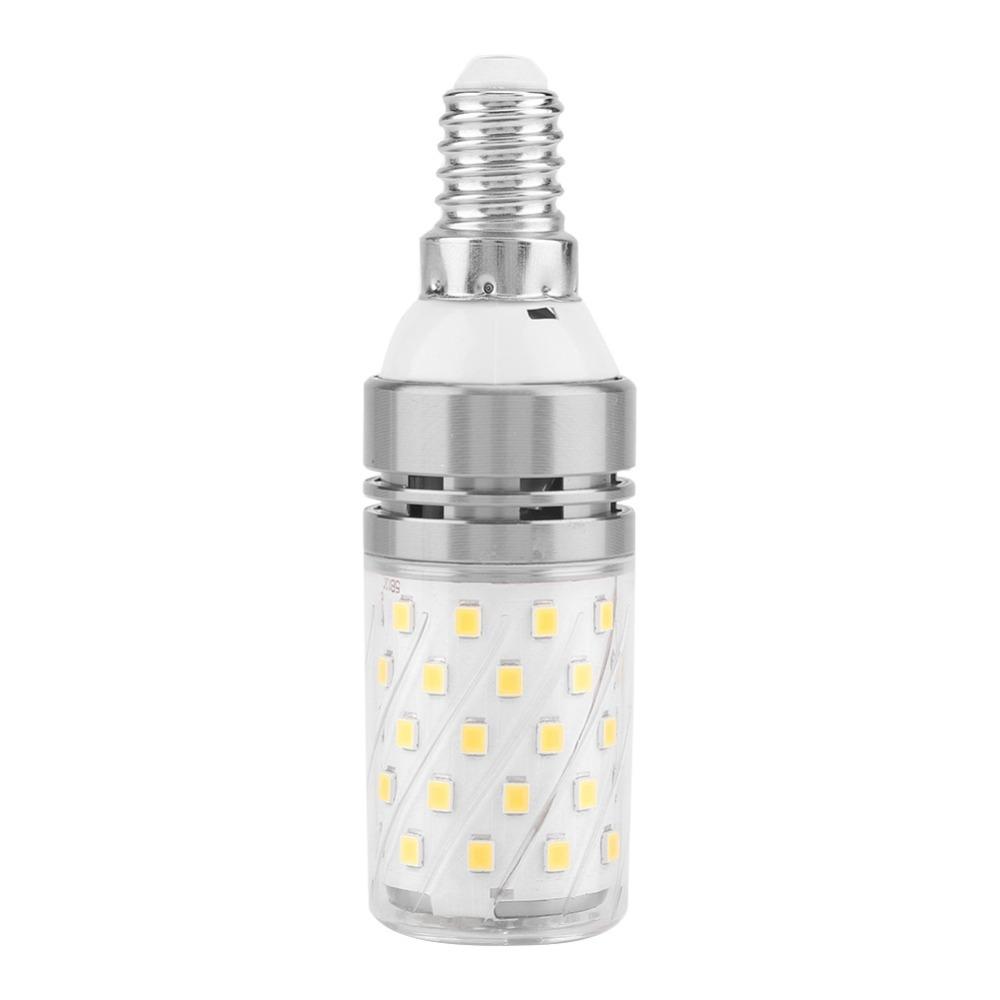 AC 85-265V LED Corn Bulb E14 Cylindrical Candle Bulb Long Lifespan Candelabra Light Bulb Home