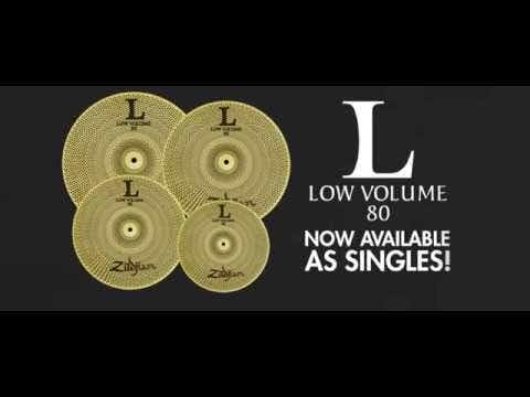 Zildjian low volume cymbal set L80 LV38