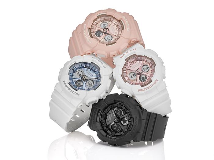 Casio Men's Resin 100M Water Resistant Analog Shock Resistant Quartz Watch BA-130-7A2
