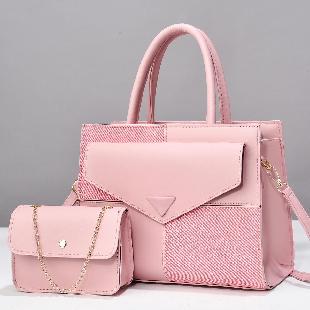 

Fashion Women Bags Set Handbag For Women Large Capacity Top-Handle Bag PU Leather Female Crossbody Shoulder Messenger Bags