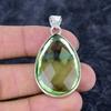 Peridot Gemstone Handmade 925 Sterling Silver Jewelry Pendant 1.97" M-3235