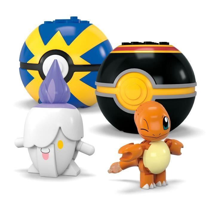 Mega-pokémon-dresseur de pokémon de type feu-coffret de construction htj06