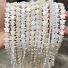 Natural White Mother-of-Pearl Starfish Beads (10/12mm) for DIY Jewelry Accessories