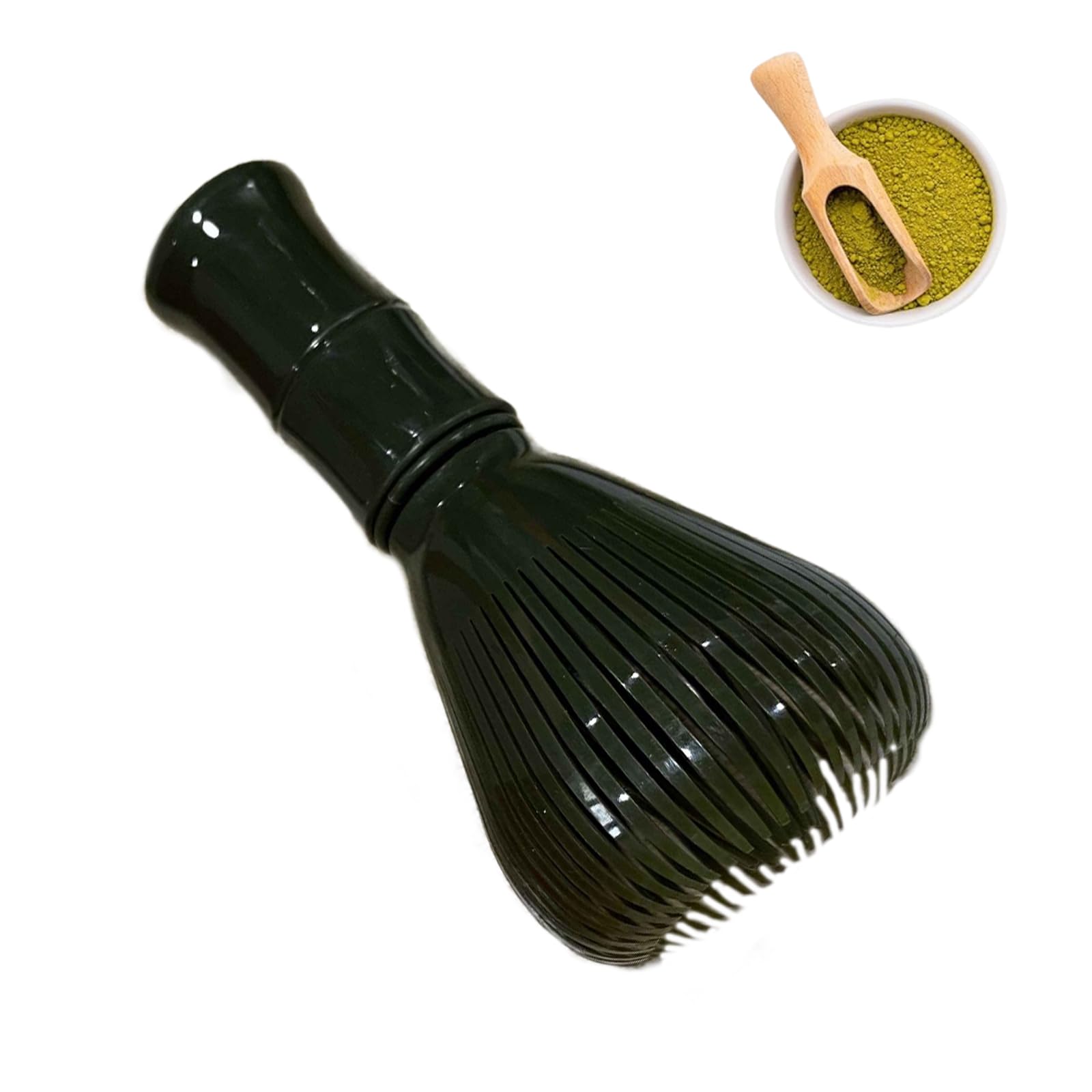 

JIMIGUGU Matcha Blender, Matcha Whisk, Plastic Chasen, Tea Ceremony Tool, Mold-Resistant, Easy to Clean, Burr-Free, Quick Drying, Matcha Whisking