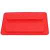Silicone Toaster Cover 15.8x10.4x1.2cm Soft Flexible Reusable Bread Maker Lid for Home Red