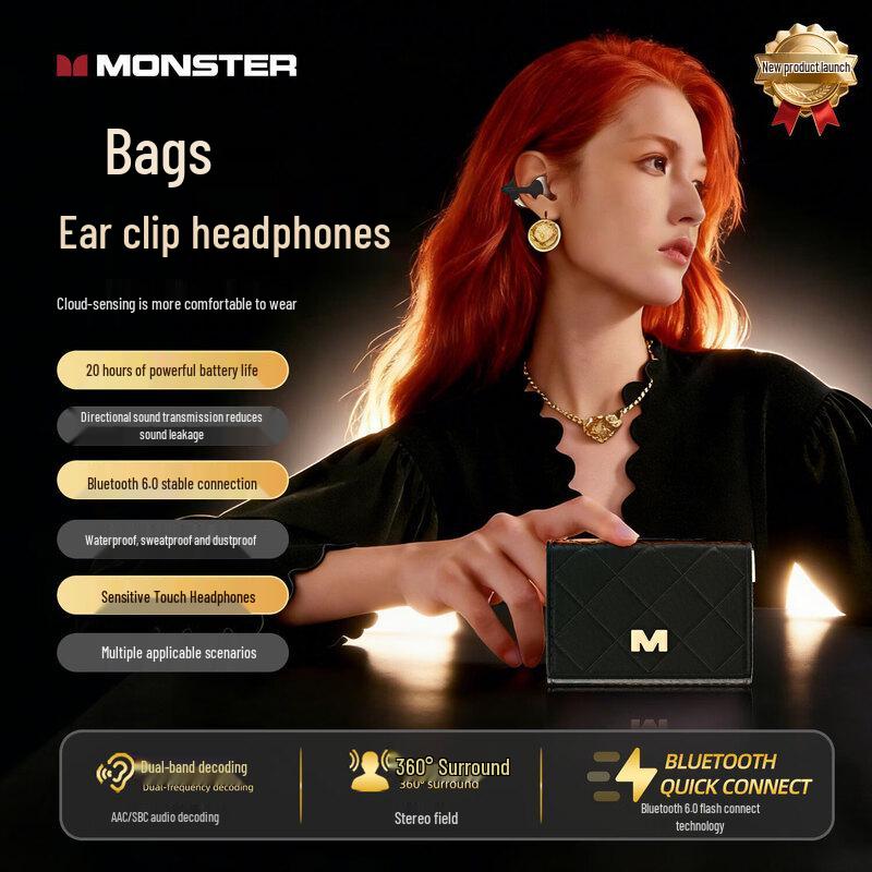 

Monster AC739 Clip-On Wireless Earbuds