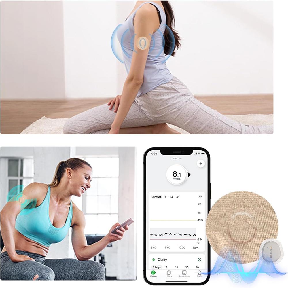 10Pcs Waterproof Cgm Patches Libre 1 2 3 Pro Dexcom Guardian Sensor Covers Sweatproof Adhesive Protectors