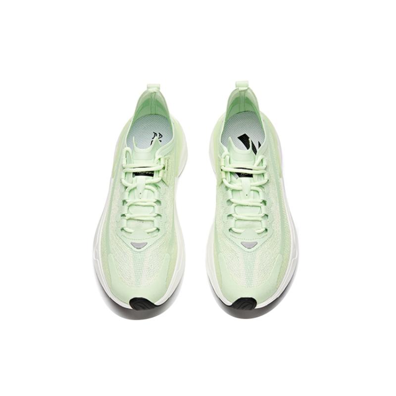Anta Fast Low Top Running Shoes Men's Fluorescent Light Grass Green Sneakers