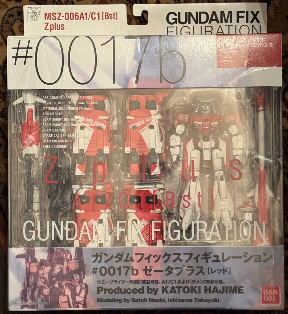 

[USED] Gundam Fixed Figuration 0017b Zeta Plus (Red)