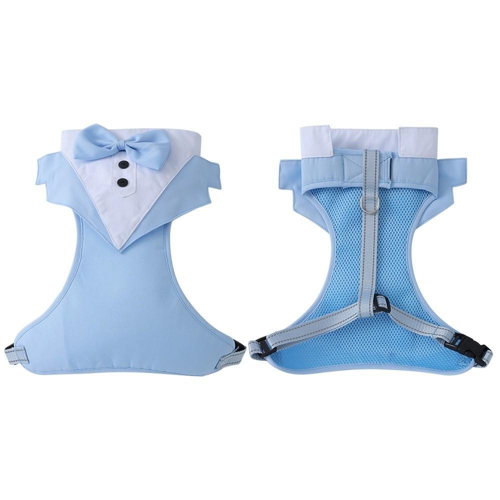 Soft Dog Tuxedo Kit Breathable Pet Vest Harness New Dog Shirt Suit  for Puppy Cats