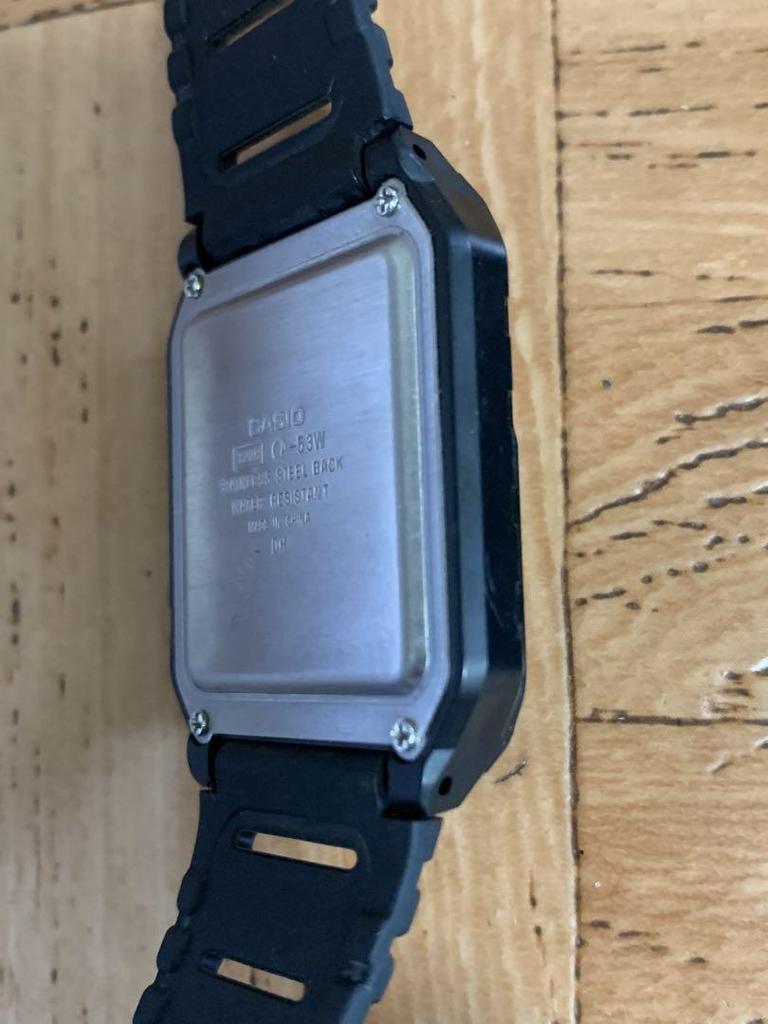 [USED] CASIO CA-53W Calculator Wristwatch, Black