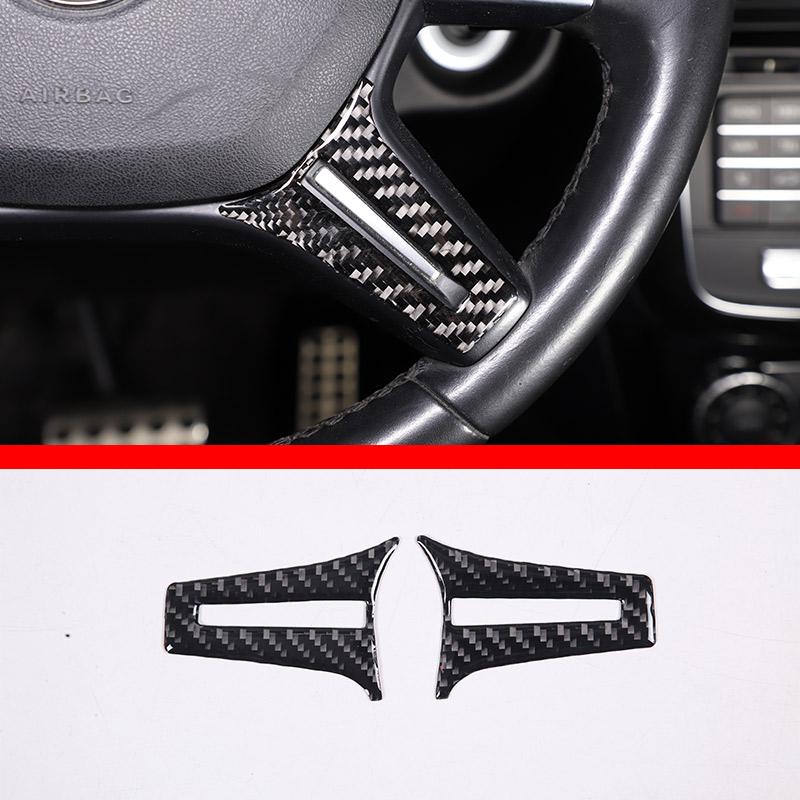 Soft carbon For Mercedes Benz G class W463 2013-18 Car Air Outlet Door Handle Trim sticker Inner & Outer Decoration Accessories