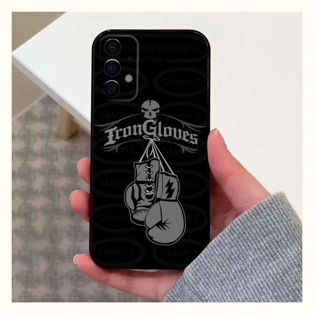 

Boxing Gloves Sport Phone Case For Samsung Galaxy A20,A21s,A22,A31,A32,A52,A53,A72,73,A80,A91 Soft Black Cover Samsung a735g