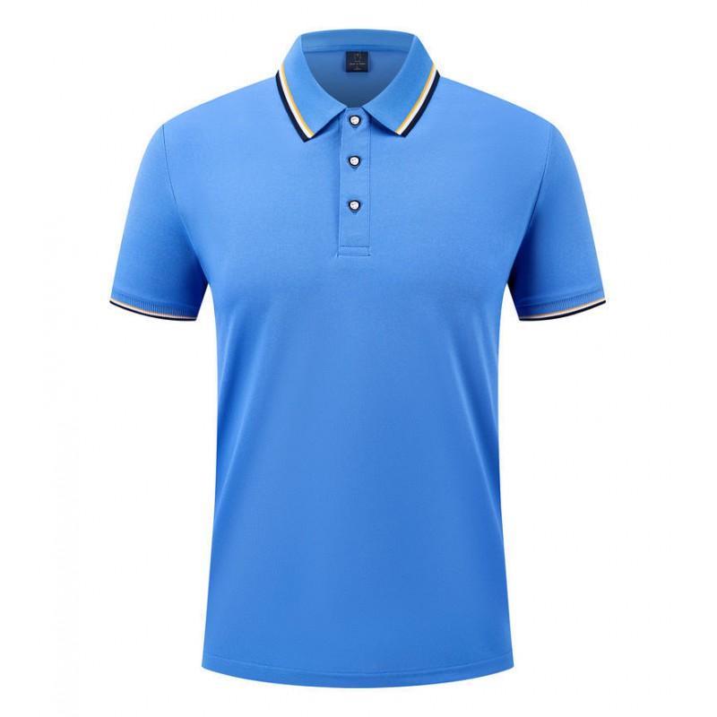 Quick-Dry Ice Silk Collar Polo Shirt Corporate Teams Group Events Custom Printed