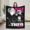 P1Harmony Cartoon Members Kpop Collage Blanket Flannel All Season  Breathable Warm Throw Blankets for Sofa Couch Rug Piece