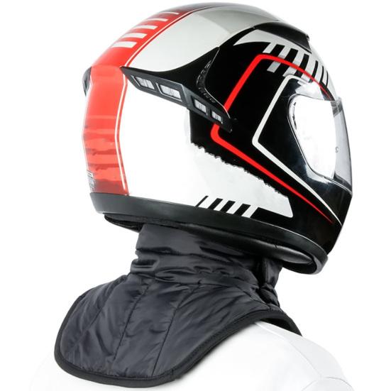 Winter Winddicht Wasserdicht Motorrad Hals Wärmer Fleece Futter Reißverschluss Schulter Wärmer Outdoor Radfahren Warm Schal
