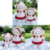 Mushroom Sheep Plush Toy Large Red Hat Garden Style Pillow For Girls And Boys Gift