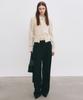 Nigaennikol Minimal Classic Loose Fit Slacks_Black