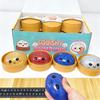 Dumpling Squishy Simulated Steamed Bun Squishy Stress Ball Soft Slow Rebound Sensory Squeeze Toys Fidget Toy Stress Relief Gift