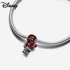 Disney 925 Silver Red Spider Ratatouille Charms Bead Earrings Bracelet Fit Original Bracelets DIY Birthday Jewelry Gift