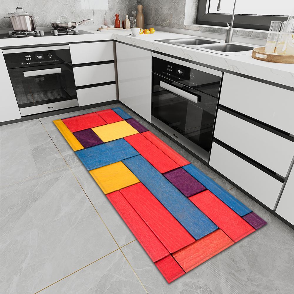 Home corridor porch door mat bedroom bedside living room carpet bathroom door absorbent non-slip mat
