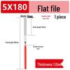 Nickel-Plated Diamond Files: Flat, Round, Square & Cylindrical