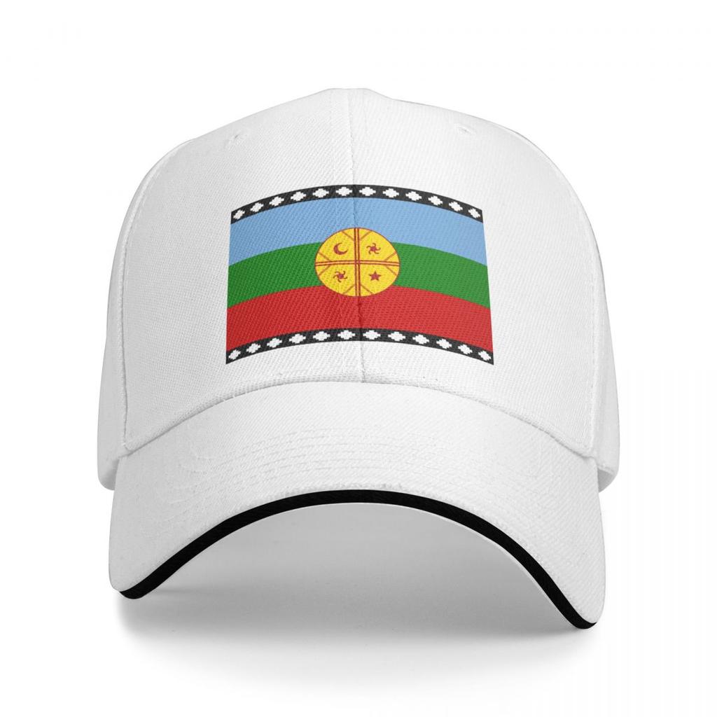 Flag of the Mapuches Cap Baseball Cap Bobble Hat Baseball Cap Unisex Women's