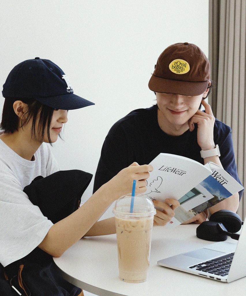 Loyalbuseu Wp Signature Retro Ball Cap [Mocha]