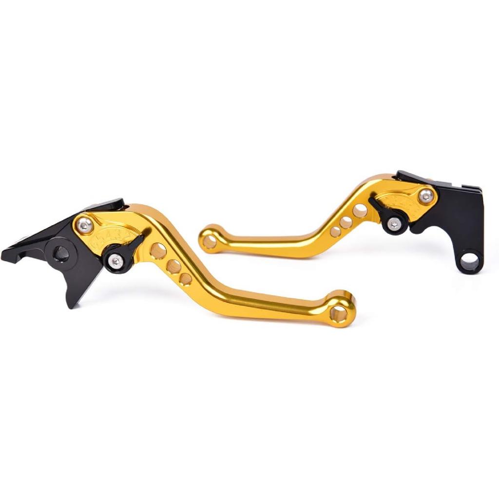 Short Brake Clutch Levers Compatible with Yamaha YZF R1 1999-2001 Blue