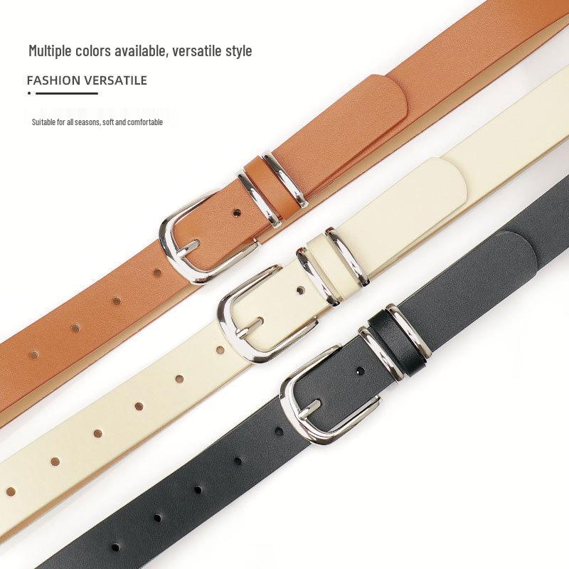 Leopard Print Double Circle Waist Belt - Women's PU Leather Versatile Accessory for Jeans and Dresses