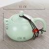 Tea Sets Teapot Teacup Solid Color With Ceramics Heat-resistant Simple For Hot Water Tea Gift Travel Drinking Utensils