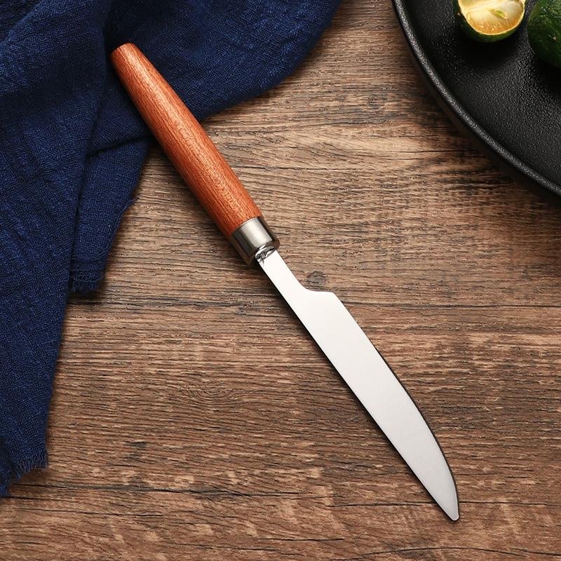 

Jaswehome 1/4Pcs Western Cutlery Set Stainless Steel Dinnerware Knife Fork And Spoon Upscale Tableware Set