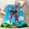 Dora Explorer Blanket Soft Warm Cozy Perfect for Bedding Chair Office Four Seasons Universal Modern Style Unique Gift for Family and Friends Camping