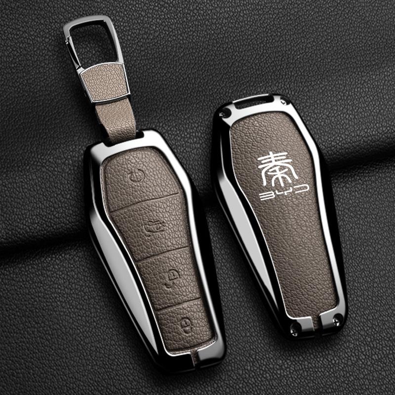 2023 BYD Qin Han EV DMI Champion Edition Key Cover: Full Metal Protection for Men & Women