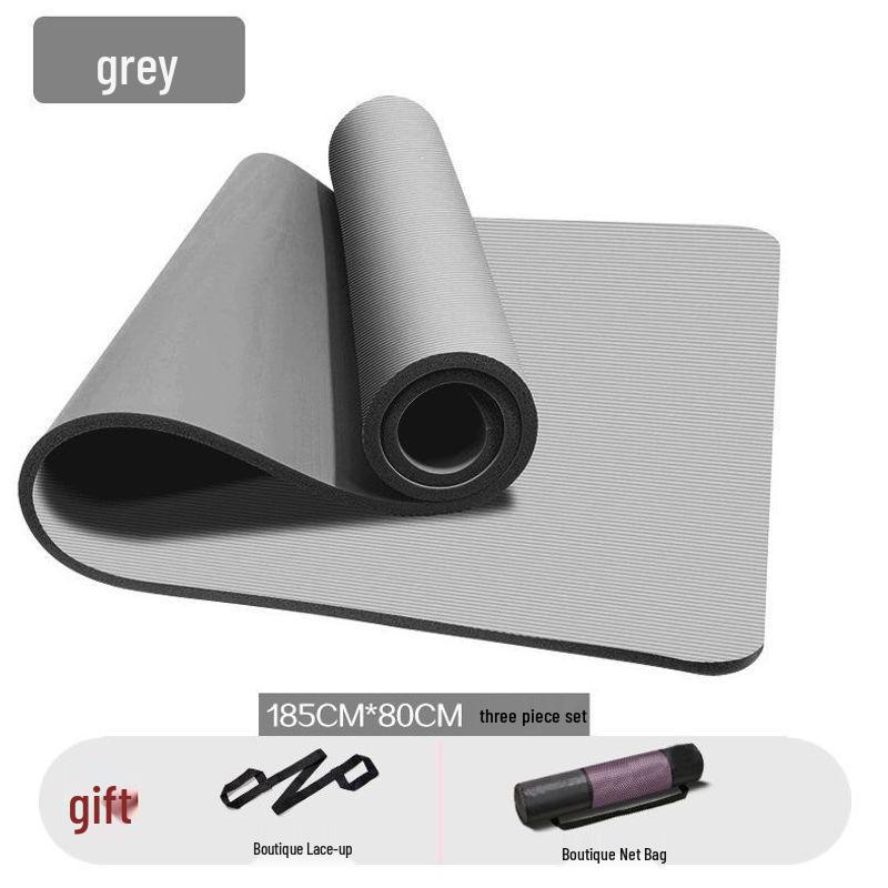Thick, Extra-Wide & Long Yoga Mat for Beginners - Unisex Fitness Exercise Mat