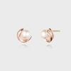 Grain 14K Rose Gold Earrings SA25A31K