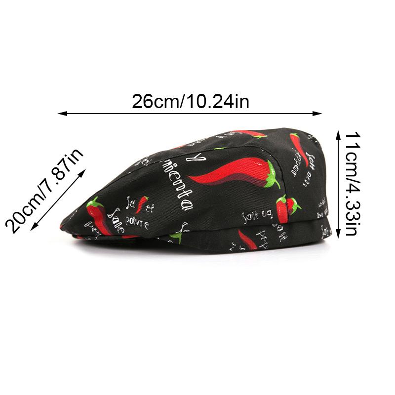 1Pc Men'S And Women'S Caps Kitchen Supplies Chef Beret Kitchen Gadgets Waiter'S Work Cap Kitchen Utensils Multi-Color