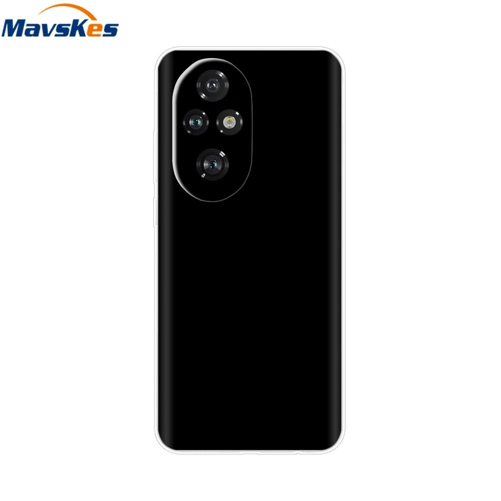 Für Honor 200 Hülle Niedliche Cartoon Silikon TPU Weiche Handyhüllen für Für Honor 200 Pro Honor200 Lite Transparente Capas Honor200