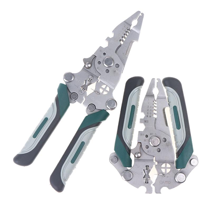 Foldable Multifunctional Wire Stripping Pliers For Electricians Foldable Wire Stripper, Pulley Design Multi-Function Electrician