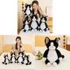 Black Cat Plush Doll With Cartoon Design For Kids And Collectors