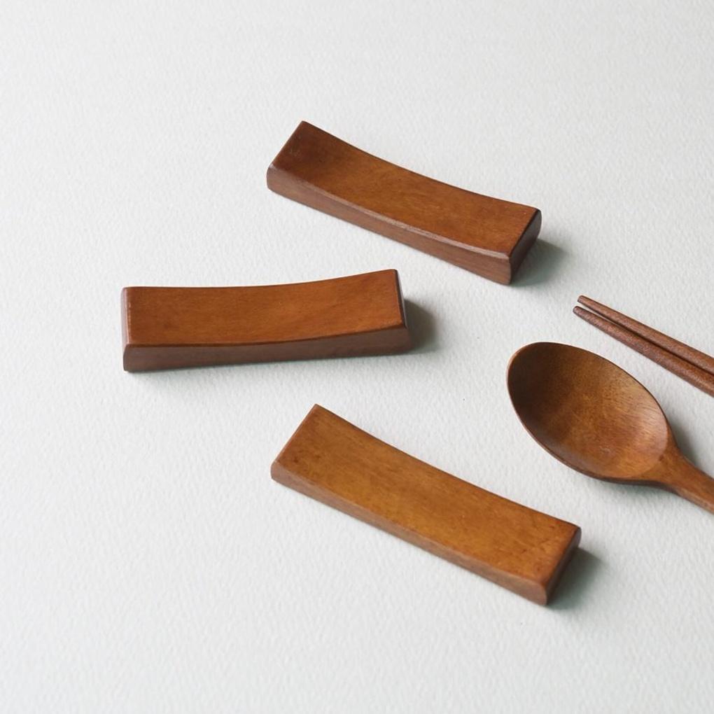 Romwood Rosewood Wooden Spoon Rest Basic