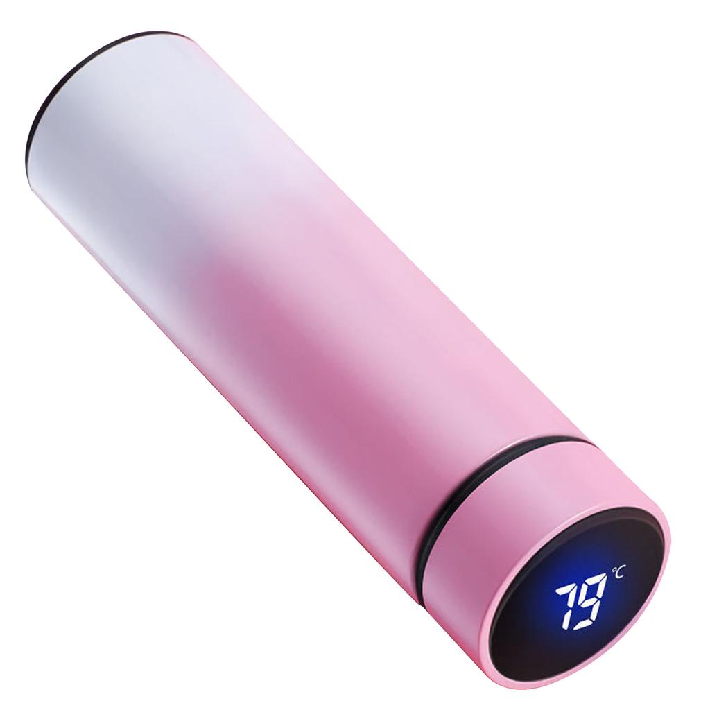 480ml Intelligent Temperature LED Display Vacuum Insulated Water Bottle Stainless Steel Leak Proof
