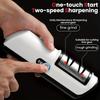 [Electric Knife Sharpener] Professional USB Rechargeable Electric Knife Sharpener, Suitable for Sharpening and Polishing Kitchen Knives