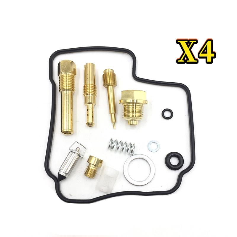 4 Sets for Honda CBR600F 1987-1989 Hurricane CBR600 F Motorcycle Carburetor Repair Kit