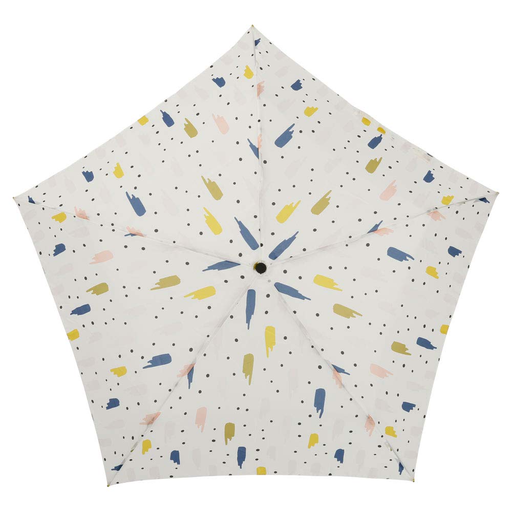 

Ogawa Women s Folding Umbrella, Ultra-Lightweight, 100g, Slim Light, 5-Rib, 50cm, Korko Stream, Manual Opening, Ultra Water-Repellent, 81222