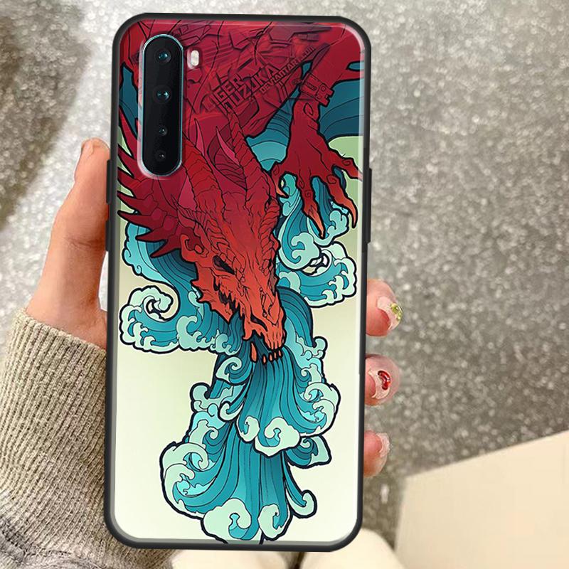Dragon Cool Art Case For OnePlus 15 15R 13 13R 13T 12 12R 11 10 10R 10T 8T Nord CE 5 4 2 3 Lite N20 N30 Coque